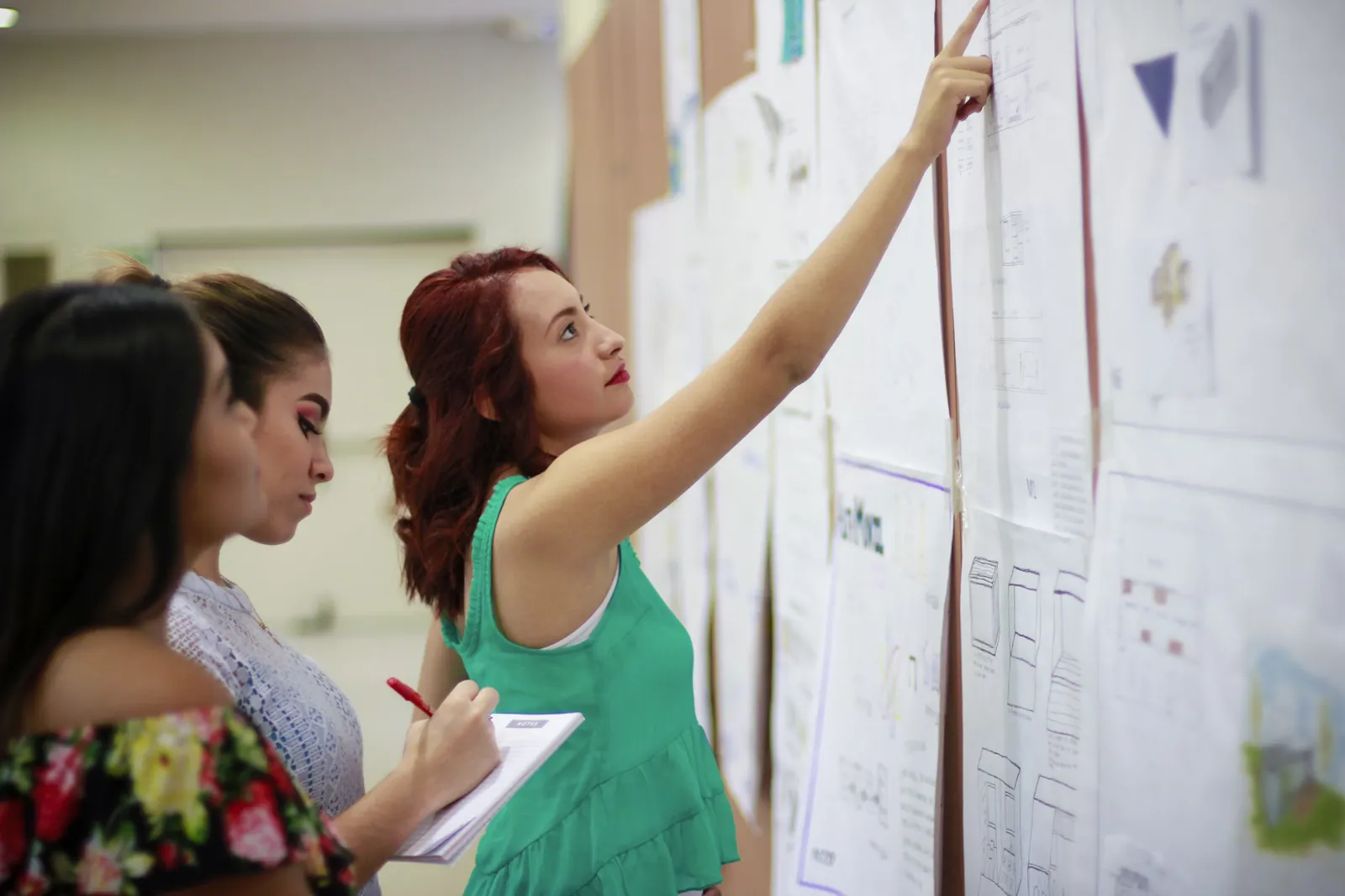 Transform teacher attending a skill-building training on change management